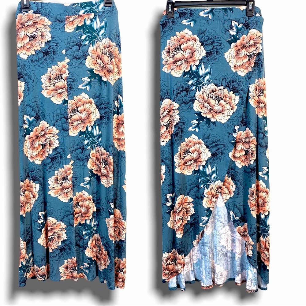 Charlotte Russe womens wrap style maxi skirt Spring/Summer style NWT size XL